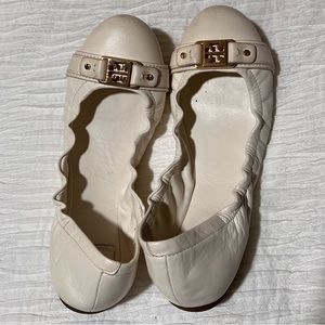 Tory Burch Ambrose ballet flats, size 10.5 - rare color!